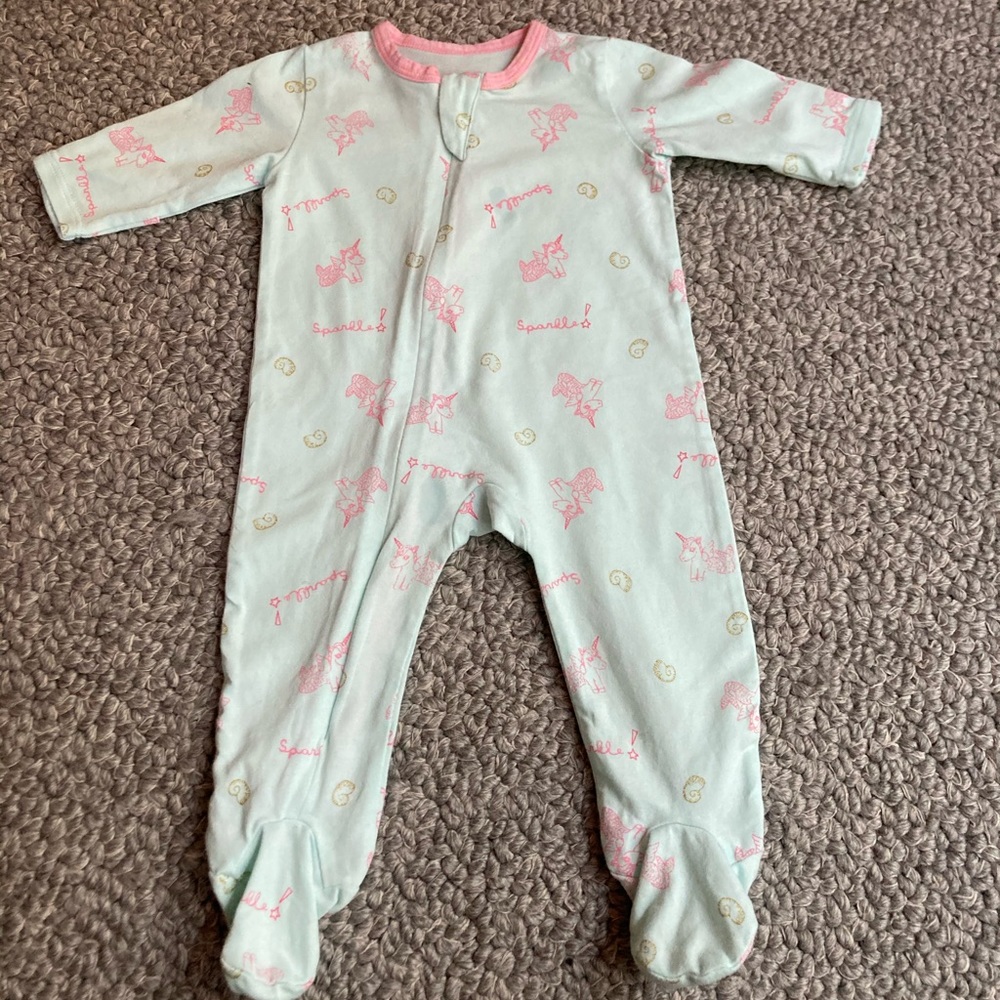 EGG by Suzan Lazar Unicorn Footie